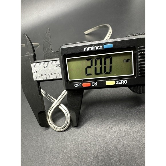 Vintage SIGNED MEXICO Stiff Choker 16" Twist Necklace Sterling Silver 925 32Gs - Picture 11 of 11